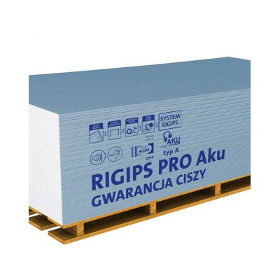 Гипсокартон RIGIPS PRO Aku акустик 1200x3000x12,5