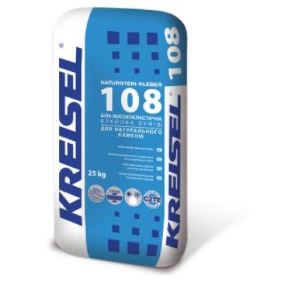 Высокоэластичный клей для камня KREISEL NATURSTEIN-KLEBER 108 25 кг
