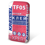 Клей для приклеивания минераловатных и пенополистирольных плит Kreisel TF05 25кг