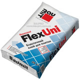 Эластифицированный клей для плитки Baumit FlexUni 25кг