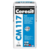 Клеящая смесь высокоэластичная Ceresit СМ117 25кг Flex