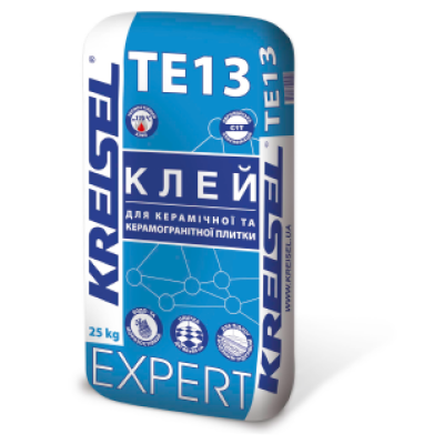 Клей для керамогранітної плитки Kreisel TE13 25кг