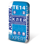 Высокоэластичний клей для плитки и натурального камня Kreisel TE14 25кг