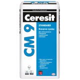 Смесь для керамической плитки Ceresit СМ9 25кг STANDARD