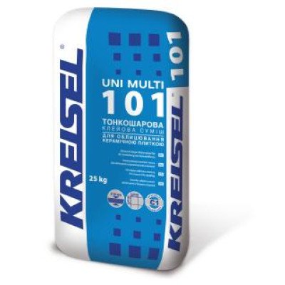 Клей для плитки KREISEL UNI MULTI 101 25 кг