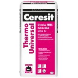 Смесь для приклейки и армировка Ceresit Thermo Universal 25кг 