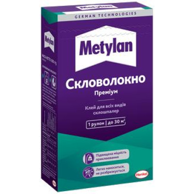 Клей для обоев Метилан Стекловолокно Премиум 500г