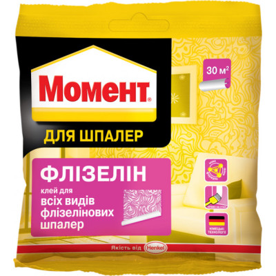 Клей для шпалер МОМЕНТ Флізелін 95г