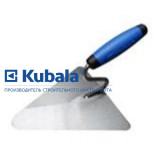 Кельма Kubala треугольная с резиновой ручкой 200х190 мм 0801