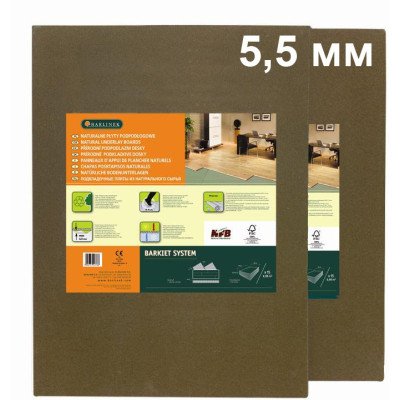Подложка Barlinek 5.5мм (6.99 м² в упак)
