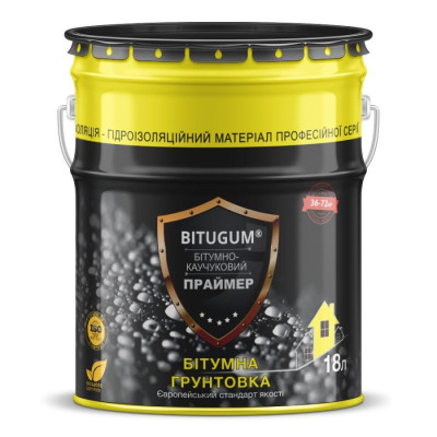 Праймер битумно-каучуковый BITUGUM