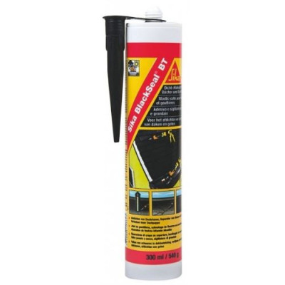 Sika BlackSeal конструктивний бутиловий клей-герметик черный 300мл