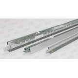 Профиль KRAFT Fortis T-24 1200*25*24мм RAL 9003