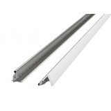 Профиль KRAFT Fortis T-24 600*25*24мм RAL 9005