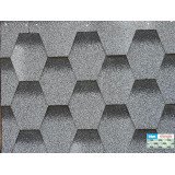 Бітумна черепиця BTM Shingle Rubin Сірий 2,94м²