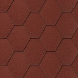 Битумная черепица UNI STRONG красная сота