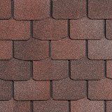 Бітумна черепиця Класик Модерн Червоний мармур