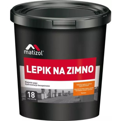 Мастика холодного применения для рубероида MATIZOL 18кг