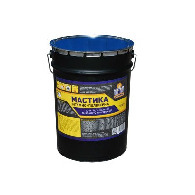 Мастика ALPITEC битумно-полимерная гидроизоляционная 20л