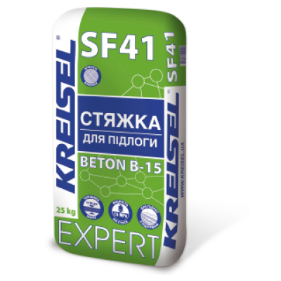 Стяжка для пола БЕТОН B-15, 10-60 мм Kreisel EXPERT SF41 25кг