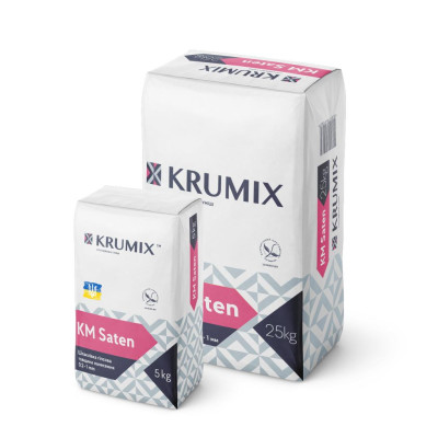 Шпаклівка фінішна Krumix KM Saten 25kg