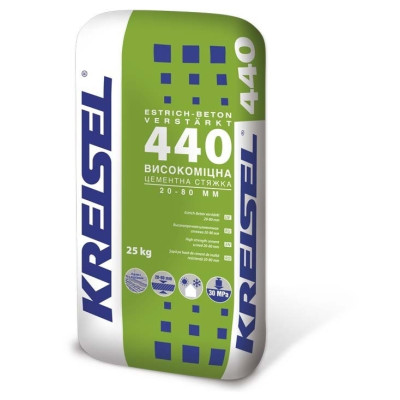 Высокопрочная стяжка KREISEL BETON 440 20-80 мм 25кг