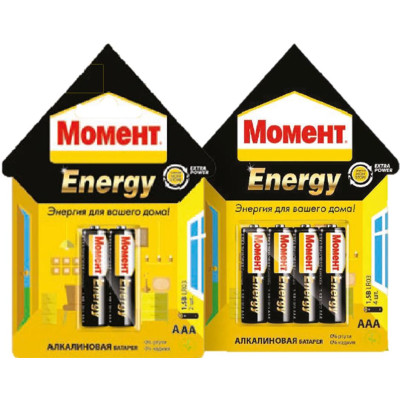 БАТАРЕЙКИ MOMENT ENERGY 2xAA