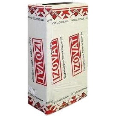 Утеплитель базальтовый IZOVAT 110кг/м³ 1,2м² 100мм