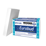 Пенопласт Eurobud EPS S 8 кг\куб 150мм 1х1м